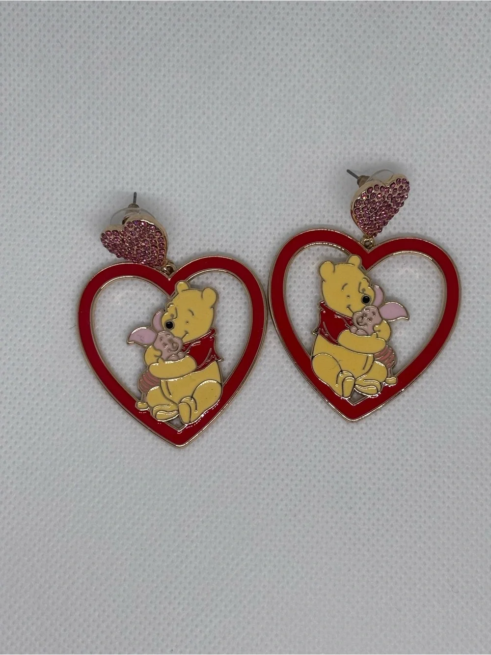 Disney BaubleBar White Box with Red Heart Motif